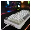 INCA gaming-toetsenbord RGB GraySwitch USB-C/BT 2,00 m wit (IKG-455)