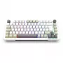 INCA gaming-toetsenbord RGB GraySwitch USB-C/BT 2,00 m wit (IKG-455)