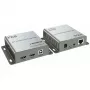 INCA KVM Extender HDTV-in/uit/Cat5e/6/USB-A 4K 60Hz grijs
