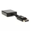 InLine DisplayPort-adapterkabel, DisplayPort male naar DVI-D 24+5 female, zwart, 0,2m