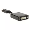 InLine DisplayPort-adapterkabel, DisplayPort male naar DVI-D 24+5 female, zwart, 0,2m