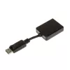 InLine DisplayPort-adapterkabel, DisplayPort male naar DVI-D 24+5 female, zwart, 0,2m