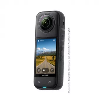 Insta360 X6 360 camera Standard-Bundle Midnight Black, 8K video, 72MP foto's, FlowState-stabilisatie