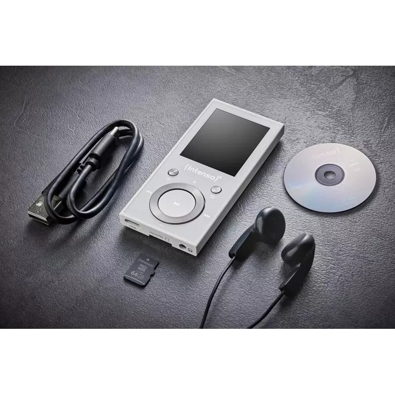 Intenso MP3-speler 64GB wit