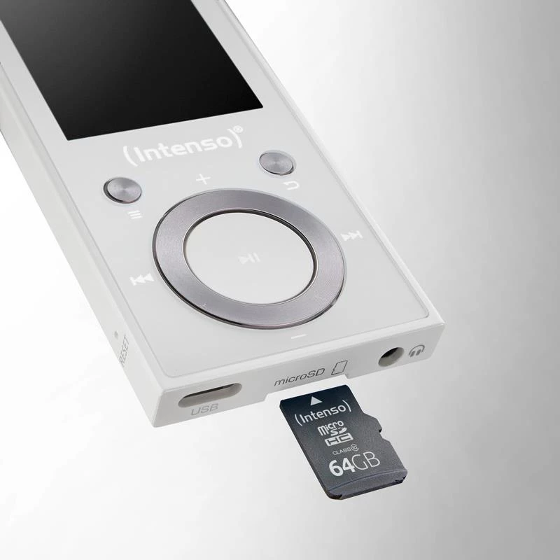 Intenso MP3-speler 64GB wit