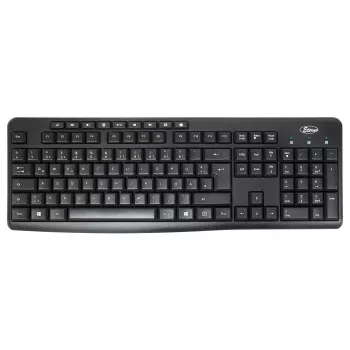 Inter-Tech AC KB-208 draadloze toetsenbord- en muisset, zwart (88884137)