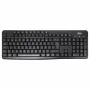 Inter-Tech AC KB-208 draadloze toetsenbord- en muisset, zwart (88884137)