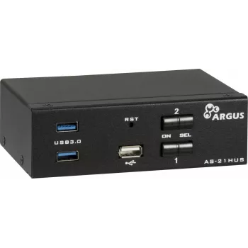Inter-Tech IPC KVM-switch AC-21HUS HDMI, 4K@60Hz