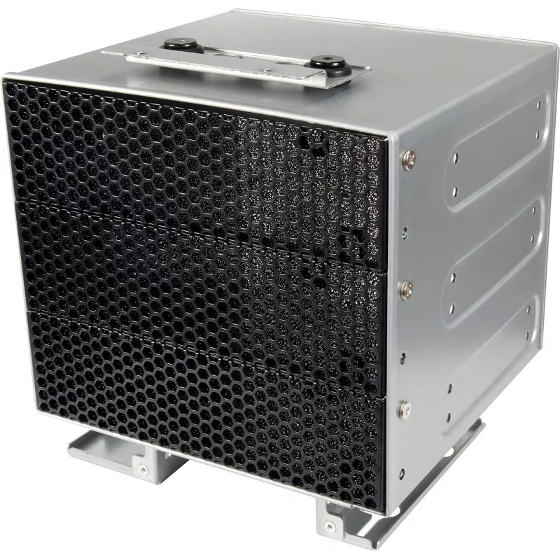 Inter-Tech IPC Montagebeugel ER-47045-2 - 3,5 inch naar dubbele 2,5 inch SSD/HDD, Zwart