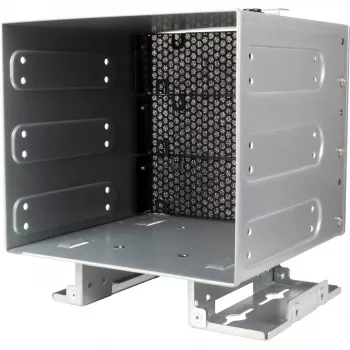 Inter-Tech IPC montagebeugel ER-47045-2 - 3,5 inch naar dual 2,5 inch SSD/HDD, zwart
