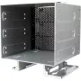 Inter-Tech IPC montagebeugel ER-47045-2 - 3,5 inch naar dual 2,5 inch SSD/HDD, zwart