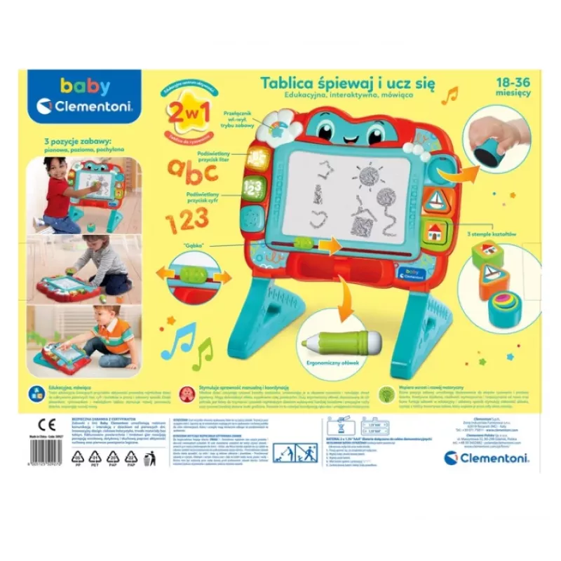 Interactief leerbord Pools Clementoni 21274