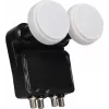 INVERTO monoblock quad LNB 4 uitgangen 6° afstand 0,2 dB