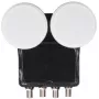 INVERTO monoblock quad LNB 4 uitgangen 6° afstand 0,2 dB