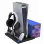iPega P5013 laad- en koelstation voor PS5 en PS5-controller zwart