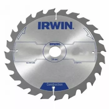 IRWIN Construction Series cirkelzaagblad 250mm x 30mm boring, 60 tanden TCT, ATB, houtzaag