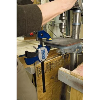 IRWIN QUICK-GRIP XP lijmklem 450 mm eenhandige spreider, zwart/blauw/grijs