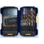 IRWIN TURBOMAX PRO 15-delige HSS-spiraalborenset, 1,5–10 mm, DIN 338, kruisslijping, metaal/hout/kunststof