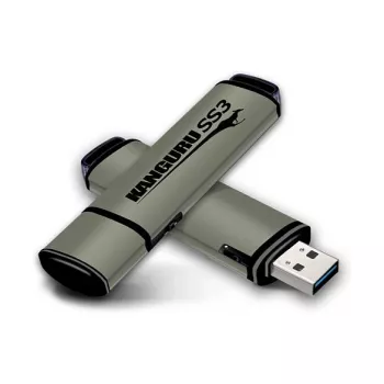 ISTORAGE STICK Kanguru SS3 32GB USB 3.2 Gen 1 hardware-versleutelde USB-stick