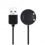 iWear CH5 universele USB 1m voedingskabel smartwatch 2-pins rond magnetisch oplaadpad