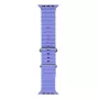 iWear S1 Grooved Soft Siliconen 20mm Bandje voor Apple Watch 49mm / 45mm / 44mm / 42mm Lila