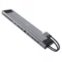 j5create JCD552 M.2 NVMe USB-C 3.2 Gen 2x2 dockingstation met 100W PD, HDMI & DisplayPort