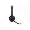 Jabra Evolve3 45 MS Stereo headset, Link 390c, oplaadstandaard, zwart