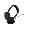 Jabra Evolve3 65 Flex Link 390c MS draadloos oplaadstation hoofdtelefoon