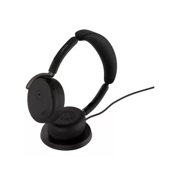 Jabra Evolve3 65 Flex Link 390c MS draadloos oplaadstation hoofdtelefoon