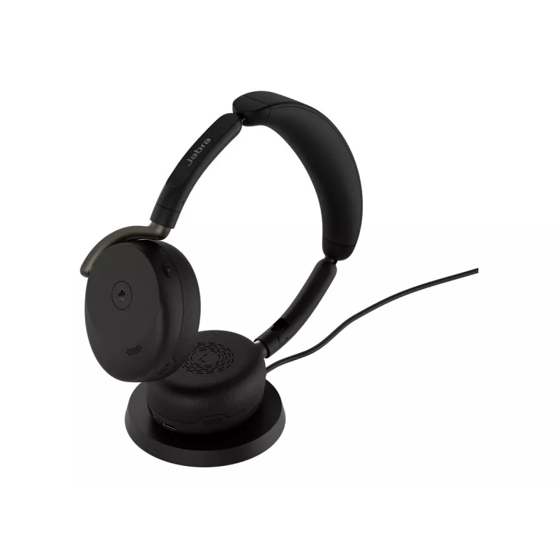 Jabra Evolve3 65 Flex Link 390c MS draadloos oplaadstation hoofdtelefoon