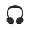 Jabra Evolve3 65 Flex MS draadloze Bluetooth on-ear headset met Link 390c adapter, zwart