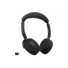Jabra Evolve3 65 Flex draadloze Bluetooth-headset met hybride ANC, Jabra Link 390c USB-C-dongle, UC-gecertificeerd, zwart