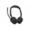 Jabra Evolve3 65 stereo-headset met Link 390a UC-standvoet