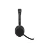 Jabra Evolve3 65 UC Stereo headset, Link 390c, zwart