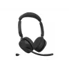 Jabra Evolve3 65 UC Stereo headset, Link 390c, zwart