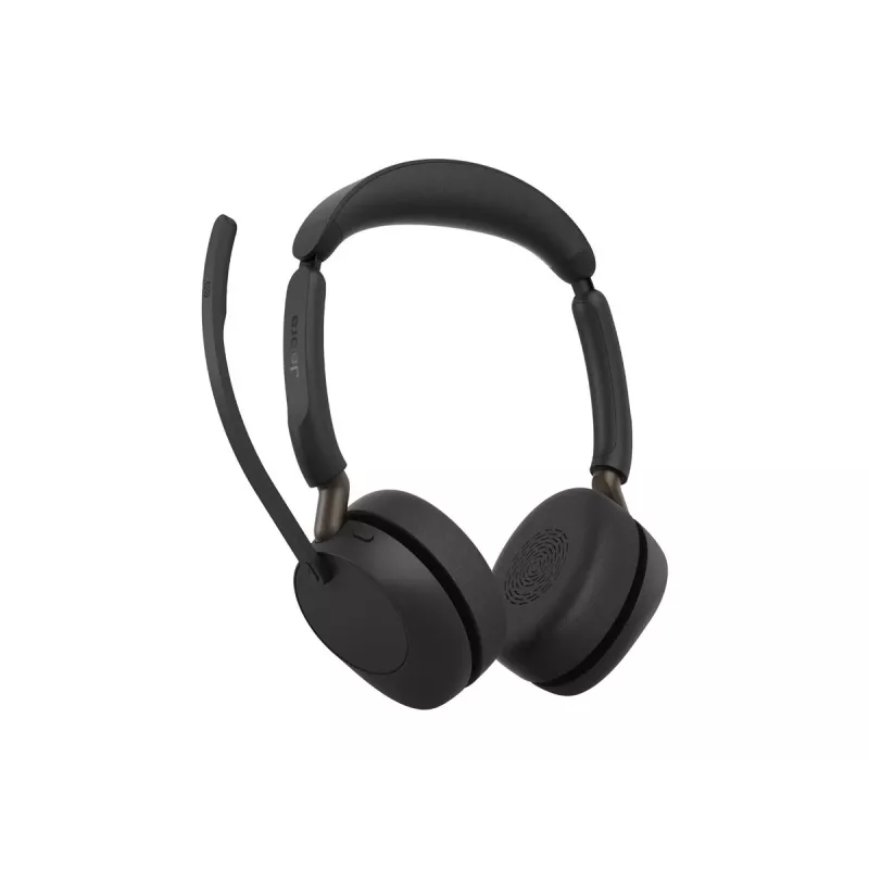 Jabra Evolve3 65 UC Stereo headset, Link 390c, zwart