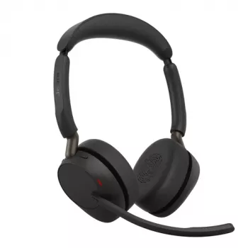 Jabra Evolve3 65 UC stereo-headset, Link 390c, zwart