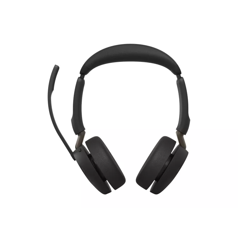 Jabra Evolve3 65 UC Stereo headset, Link 390c, oplaadstandaard, zwart