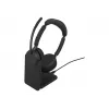 Jabra Evolve3 65 stereo draadloze headset met Link 390c en laadstation – Microsoft Teams gecertificeerd