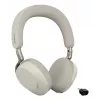 Jabra Evolve3 75 UC draadloze on-ear Bluetooth-headset met ruisonderdrukking en Link 390c adapter (Warm Grey)
