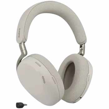 Jabra Evolve3 85 MS Link390c Warm Gray draadloze headset