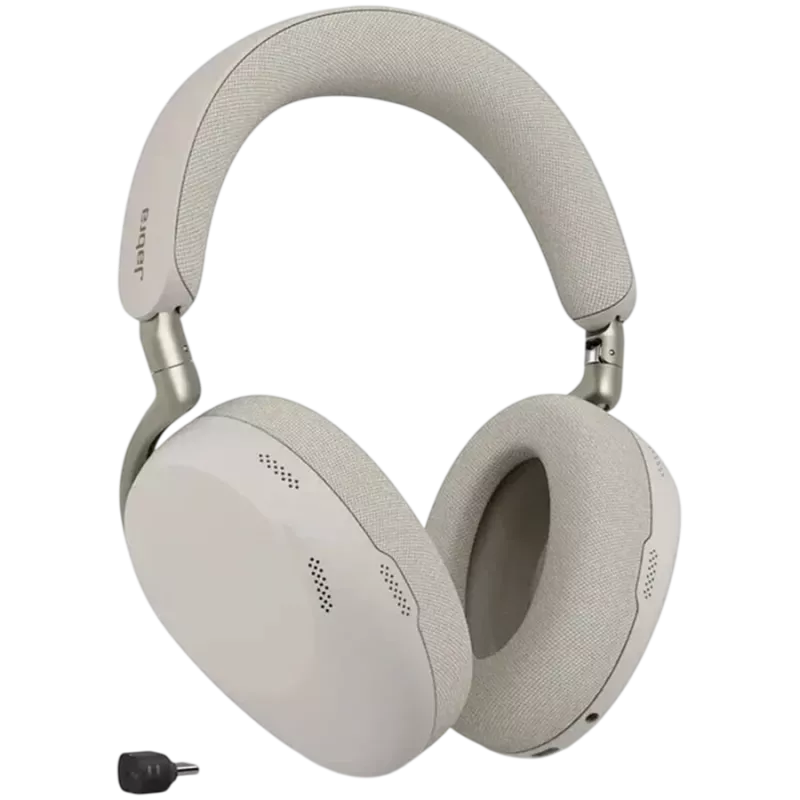 Jabra Evolve3 85 MS Link390c Warm Gray draadloze headset