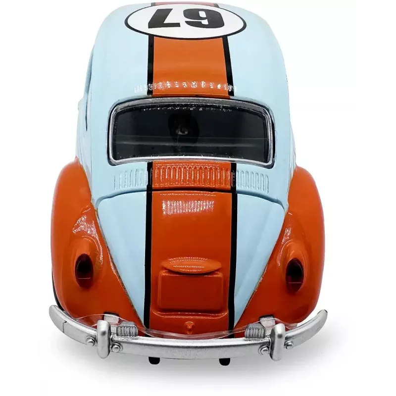 JAMARA 402600 Volkswagen Beetle 1967 1:28 modelauto, lichtblauw, 3+ jaar