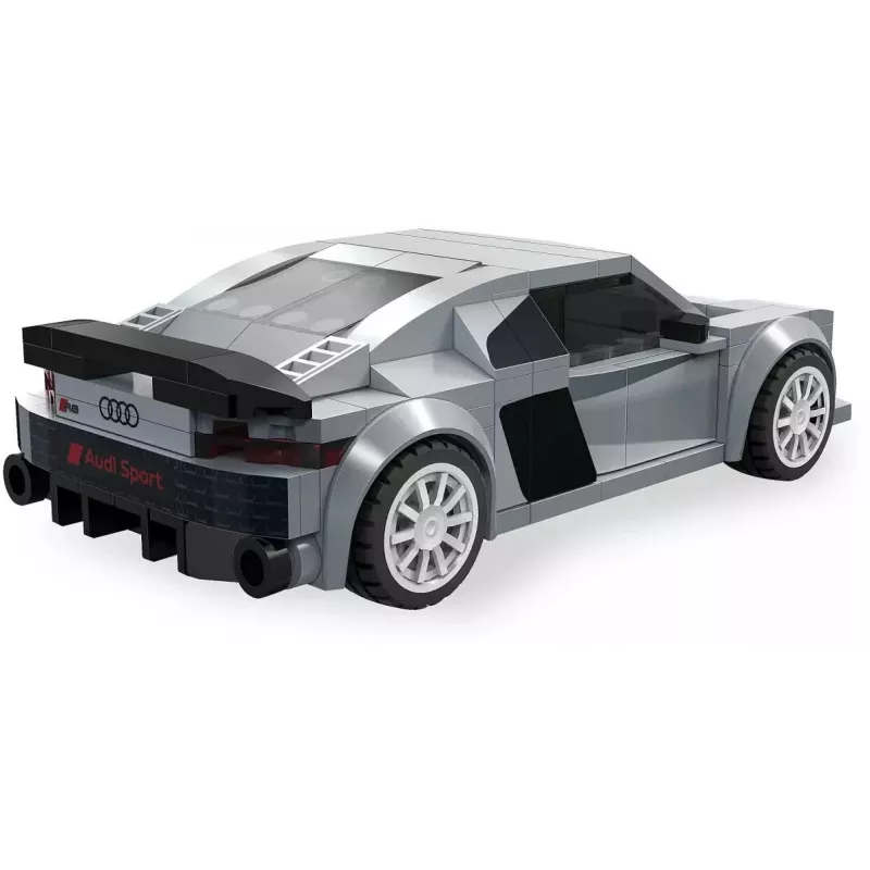 Jamara CaDA Audi R8 Coupé 1:24 schaal bouwstenenset – 272 onderdelen, grijs, vanaf 8 jaar