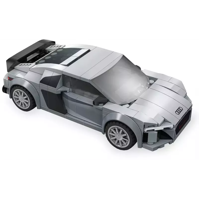 Jamara CaDA Audi R8 Coupé 1:24 schaal bouwstenenset – 272 onderdelen, grijs, vanaf 8 jaar