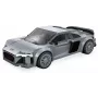 Jamara CaDA Audi R8 Coupé 1:24 schaal bouwstenenset – 272 onderdelen, grijs, vanaf 8 jaar