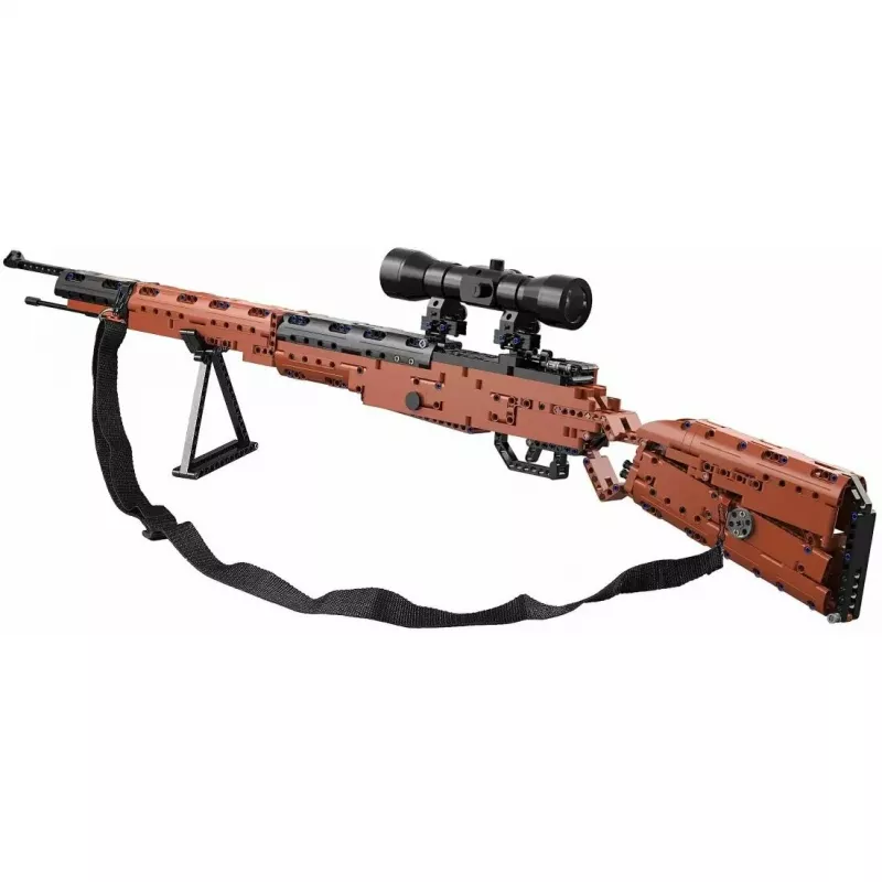 Jamara CaDA Karabiner 98K Bricks bouwset bruin 8+
