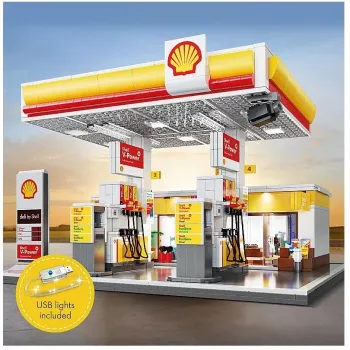 Jamara CaDA Shell tankstation bricks 14+