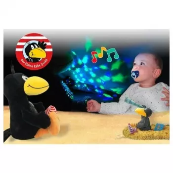 Jamara LED sterrenprojector nachtlampje Der kleine Rabe Socke 6M