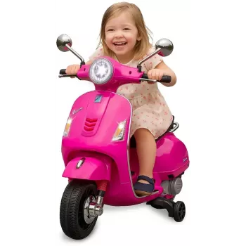 Jamara ride-on Vespa GTS 125 roze Li-Power 12.6